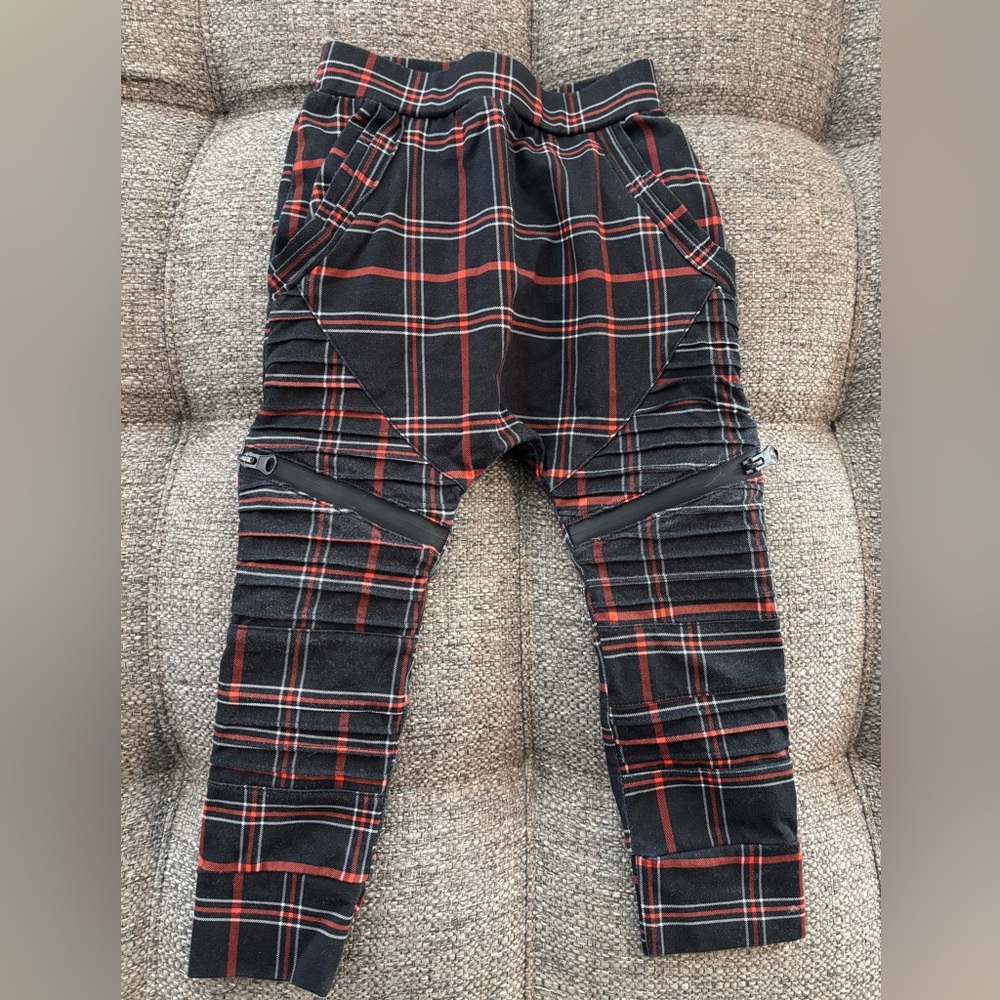 Posh Kiddis- 3t- Plaid Kids Pants - Great Condition